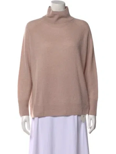 Pre-owned Skull Cashmere Cashmere Turtleneck Sweater In Neutral