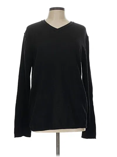 Pre-owned Skull Cashmere Long Sleeve T-shirt In Black