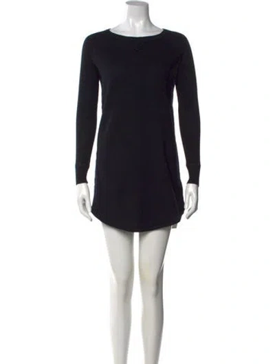 Pre-owned Skull Cashmere Wool Crew Neck Sweater In Black