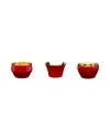 Skultuna 1607 Kin Candelabrum Red Size - Brass In Red