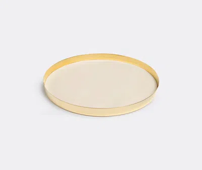 Skultuna Serving And Trays Brass In Brass, White