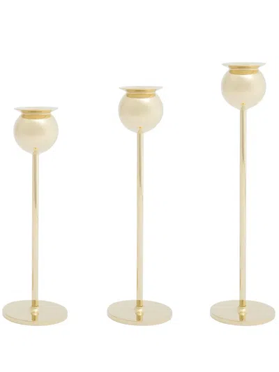 SKULTUNA TULIP CANDLESTICKS (SET OF 3)