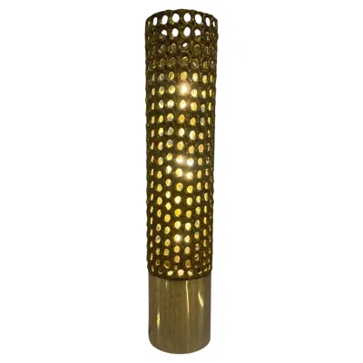 Pre-owned Skultuna Vintage Pierre Forssell Table Lamp In Brass,  Sweden, 1950s In Brown