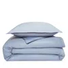 Sky 500tc Sateen Wrinkle Resistant Duvet Cover Set, Full/queen In Coast Blue