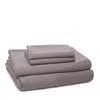 Sky 500tc Sateen Wrinkle-resistant Sheet Set, Full - Exclusive In Ash Grey
