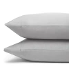Sky 500tc Sateen Wrinkle-resistant Standard Pillowcases, Pair - Exclusive In Gray