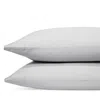 Sky 500tc Sateen Wrinkle-resistant Standard Pillowcases, Pair - Exclusive In Mineral Grey