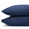 Sky 500tc Sateen Wrinkle-resistant Standard Pillowcases, Pair - Exclusive In Navy