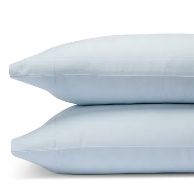 Sky 500tc Wrinkle Resistant Sateen Standard Pillowcases, Pair - Exclusive In Blue