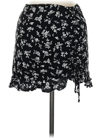 Pre-owned Sky And Sparrow Casual Skirt In Black
