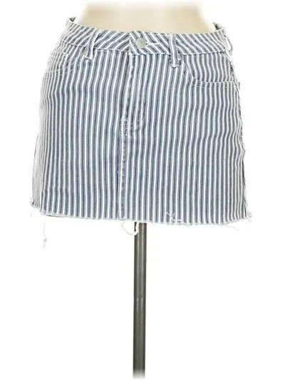 Pre-owned Sky And Sparrow Casual Skirt In Blue