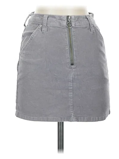 Pre-owned Sky And Sparrow Casual Skirt In Gray