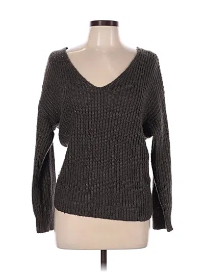 Pre-owned Sky And Sparrow Pullover Sweater In Gray