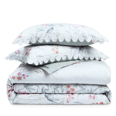 Sky Aviary Garden Duvet Set, King - Exclusive In Blue