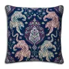 Sky Bengal Tiger Decorative Pillow, 20 X 20 - Exclusive In Blue