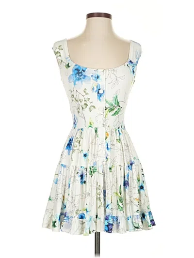 Pre-owned Sky Cocktail Dress In White