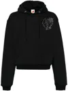 Sky High Farm Unisex Hoodie Knit In Black
