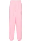 Sky High Farm Bedazzled Track Pants In Pink
