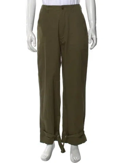 Pre-owned Sky High Farm Cargo Pants In Green