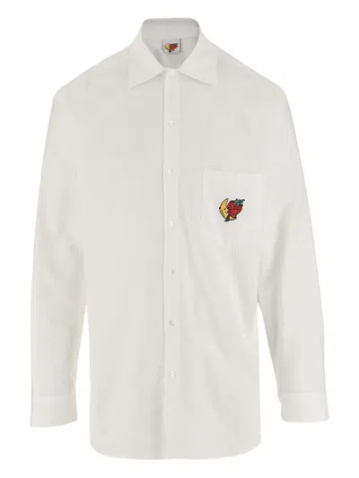 Sky High Farm Cotton Shirt In White