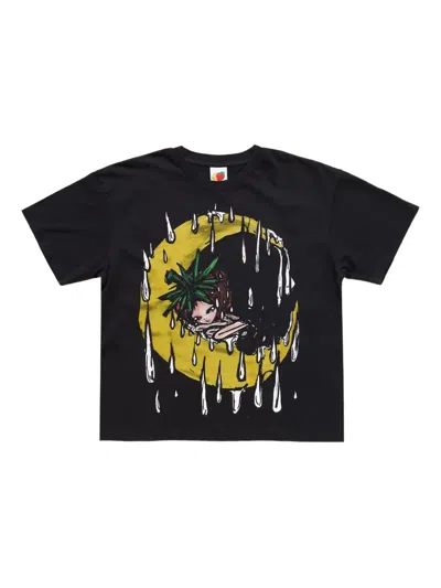 Sky High Farm Eri T-shirt In Black