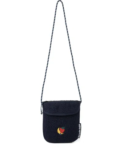 Sky High Farm Fleece Crossbody Bag In Blue