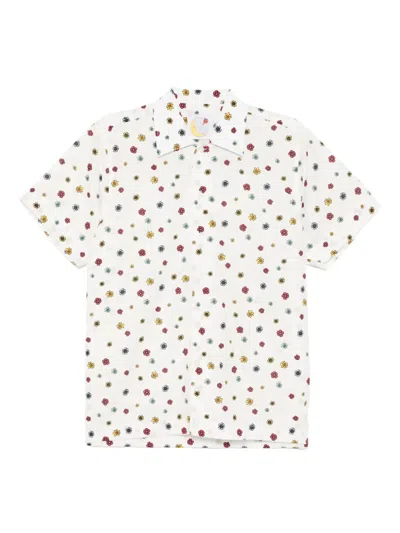 Sky High Farm Graphic-print Shirt In White