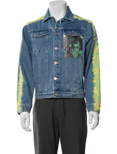 Pre-owned Sky High Farm Graphic Print W/ Tags In Blue