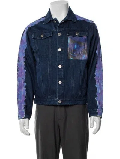Pre-owned Sky High Farm Graphic Print W/ Tags In Blue