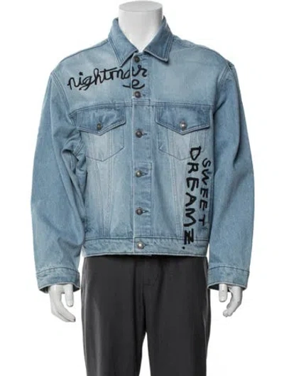 Pre-owned Sky High Farm Graphic Print W/ Tags In Blue
