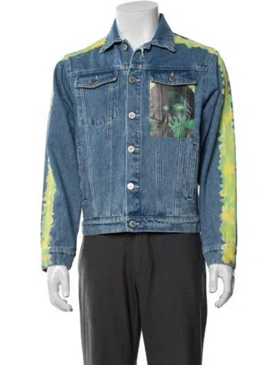 Pre-owned Sky High Farm Graphic Print W/ Tags In Blue