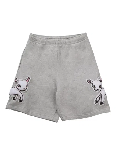Sky High Farm Jersey Short Shorts In Grey