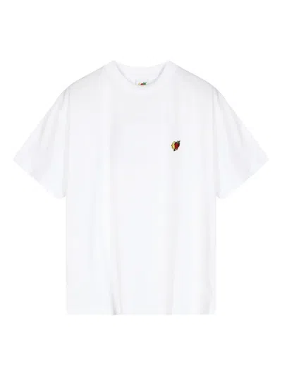 Sky High Farm Logo-detail T-shirt In White