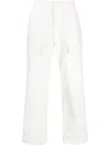 Sky High Farm Cotton Trousers In White