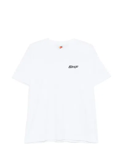 Sky High Farm Logo-print T-shirt In White
