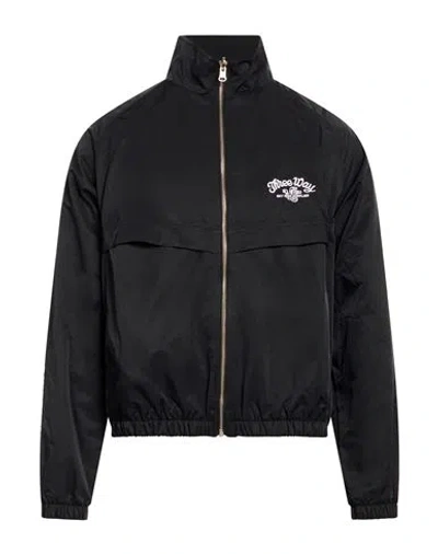 Sky High Farm Man Jacket Black Size M Recycled Polyamide, Polyamide In Blue