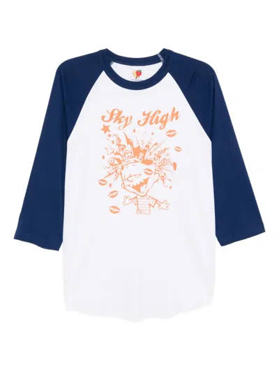 Sky High Farm Mindblown T-shirt In Blue