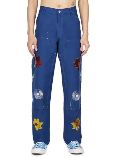 SKY HIGH FARM SEQUIN EMBELLISHED JEANS