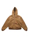 Sky High Farm Sh4u Hooded Jacket In Brown