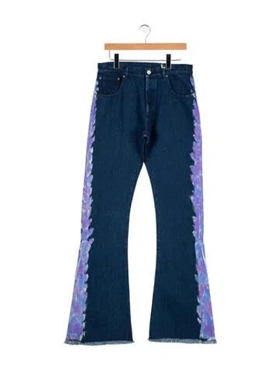 Pre-owned Sky High Farm Straight-leg Jeans W/ Tags In Blue