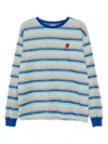 Sky High Farm Striped T-shirt In Blue