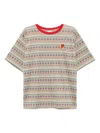Sky High Farm Striped T-shirt In Neutrals