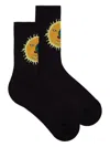 Sky High Farm Sun Earth Jacquard Socks In Black