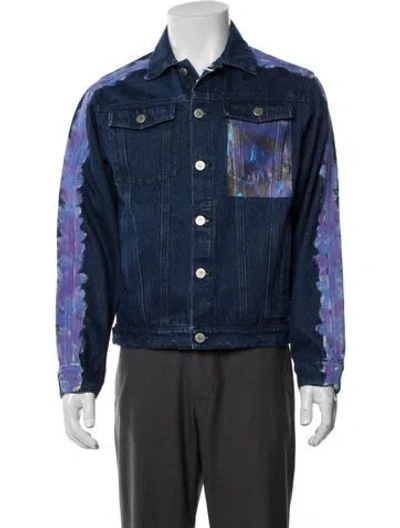 Pre-owned Sky High Farm Tie-dye Print W/ Tags In Blue