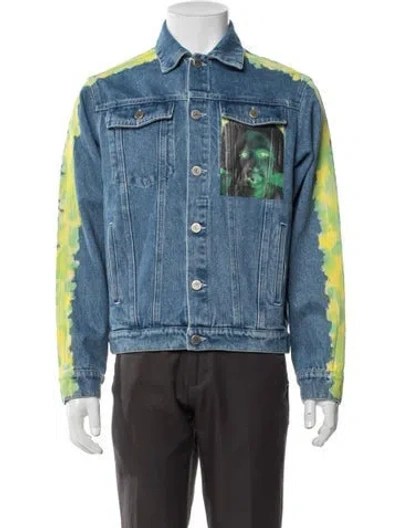 Pre-owned Sky High Farm Tie-dye Print W/ Tags In Blue