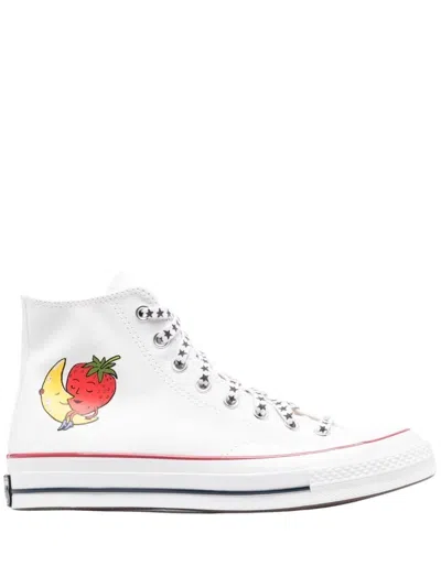 Sky High Farm Unisex Converse Chuck 70 Shf Woven In White