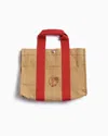 Sky High Farm Unisex Mini Ice Cream Tote Woven In Dark Beige