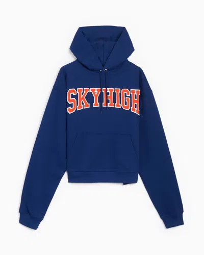 Sky High Farm Unisex Sky High Syracuse Hoodie Knit In Navy