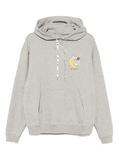Sky High Farm Vintage Hoodie In Grey