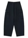 Sky High Farm Wide-leg Cargo Trousers In Black